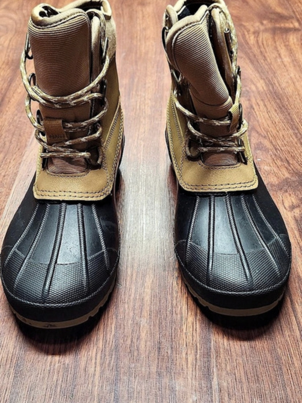 Universal Thread Winter Duck Boots Brown & Black US 8